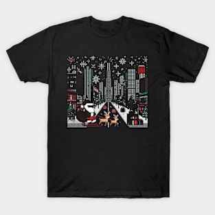 Christmas Cities New York T-Shirt